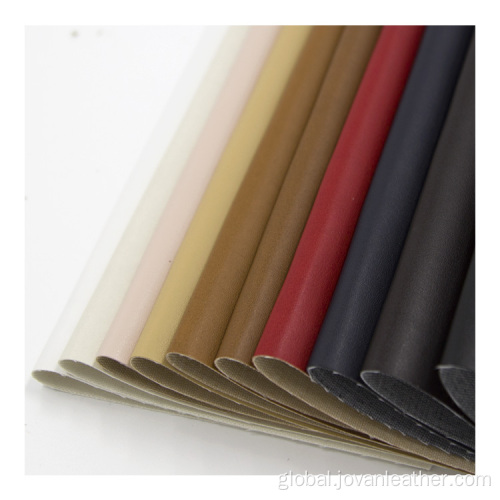 Pu Faux Leather Fabric waterproof Artificial Synthetic Faux PU Leather Manufactory